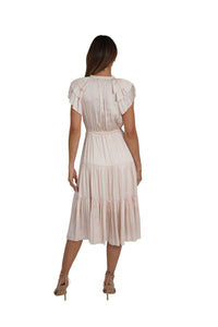 Love Token - Pamela Ruffle Trim Midi Dress