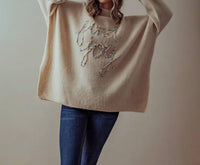 Urban Daizy - Find Joy Oversized Knit Sweater