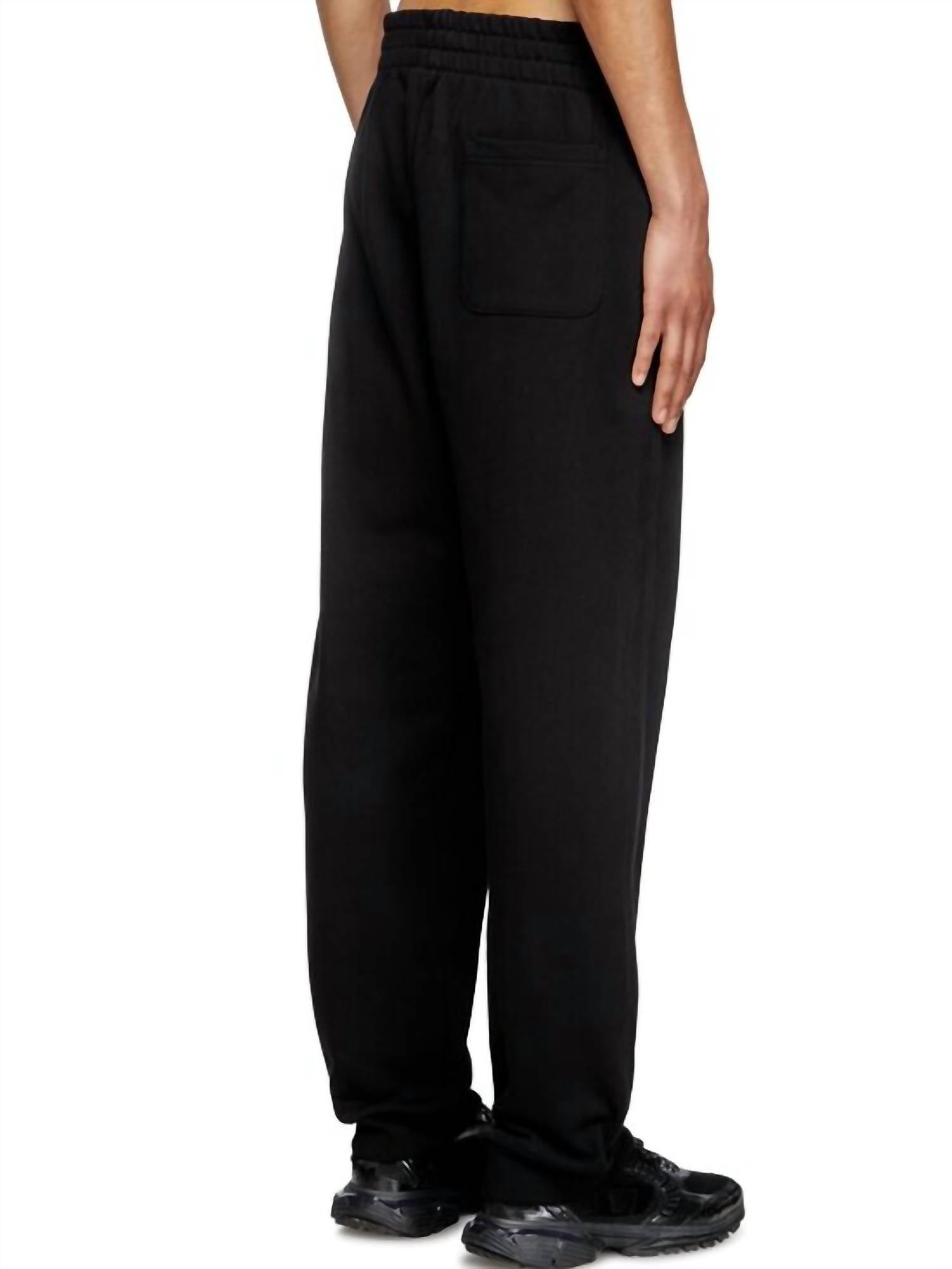 DIESEL P-tary-doval Pj Sweatpants in black - men's pants - detail view
