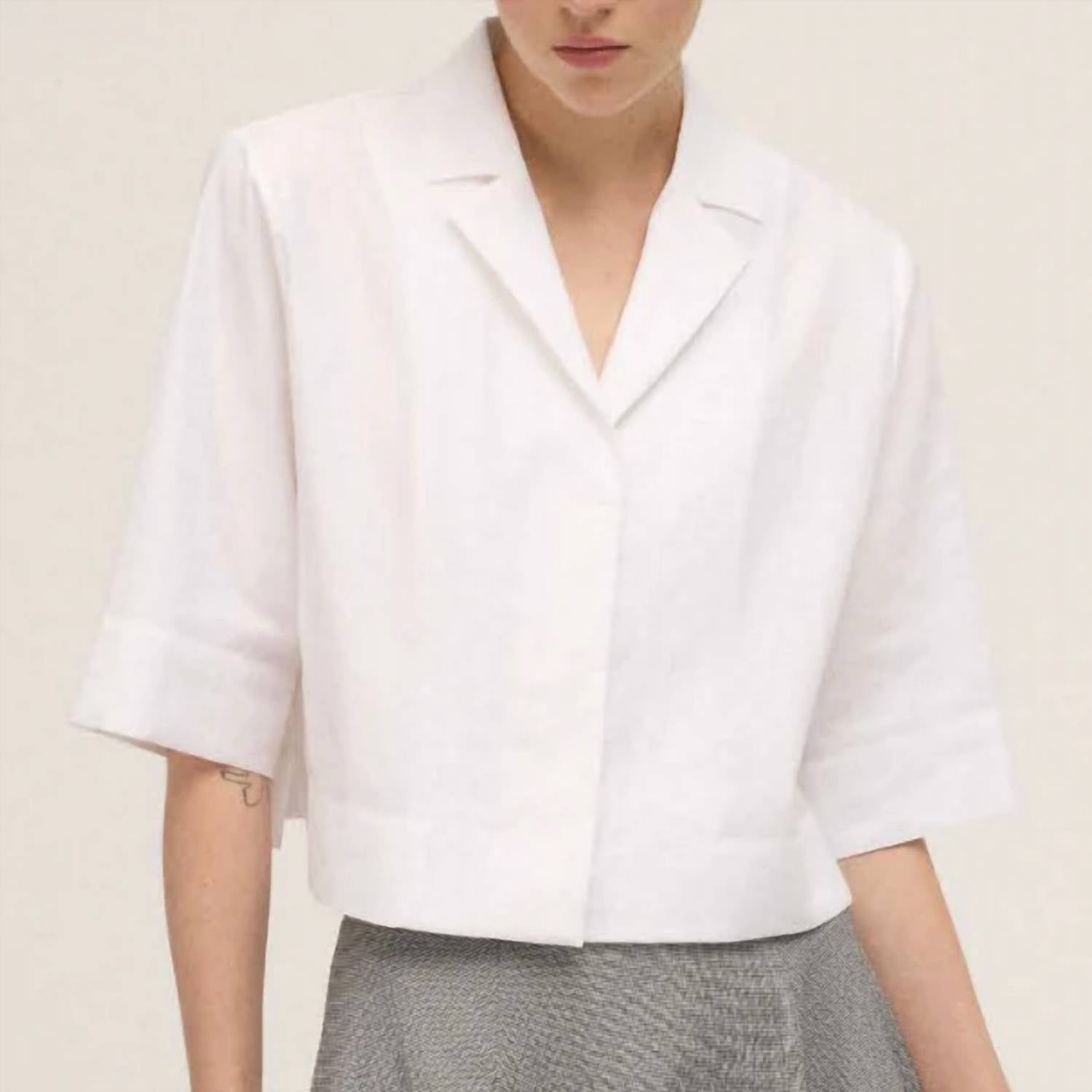 Ottod'Ame - Notch Lapel Shirt