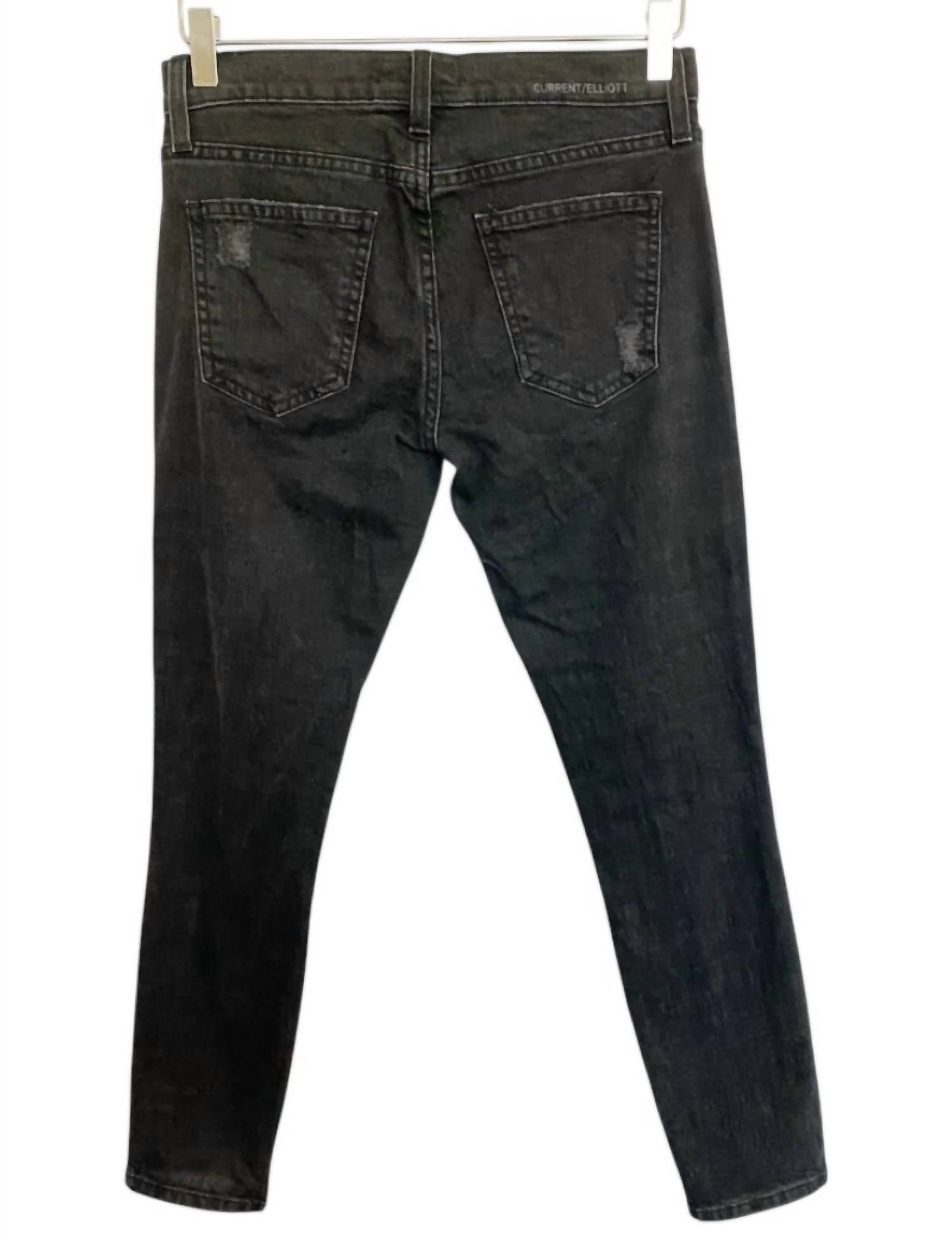 Current/Elliott - Stiletto Tattered Jeans