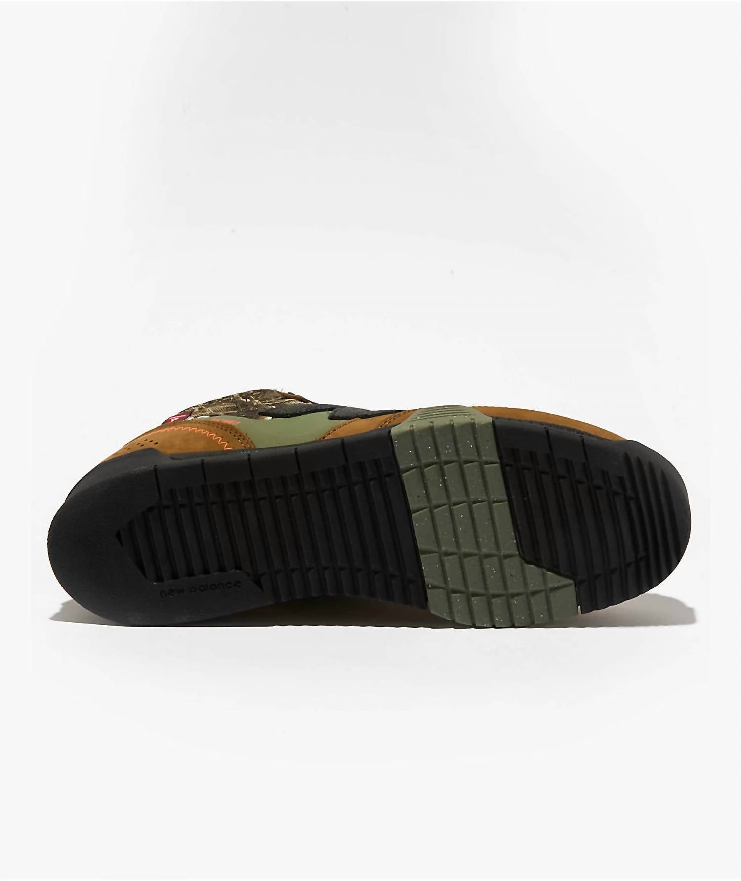 New Balance Men's Numeric 440 V2 Trail High Skate Shoes in brown black camo - men's sneaker - alternate view