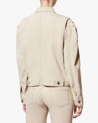 ISABEL MARANT Bolineav Jacket in ecru - women's jacket - alternate view