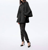 Theo The Label - Women's Chloe Trapunto Trench Cape