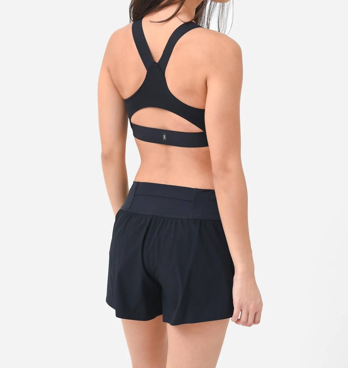 on Performance Bra in black - women's intimate - detail view