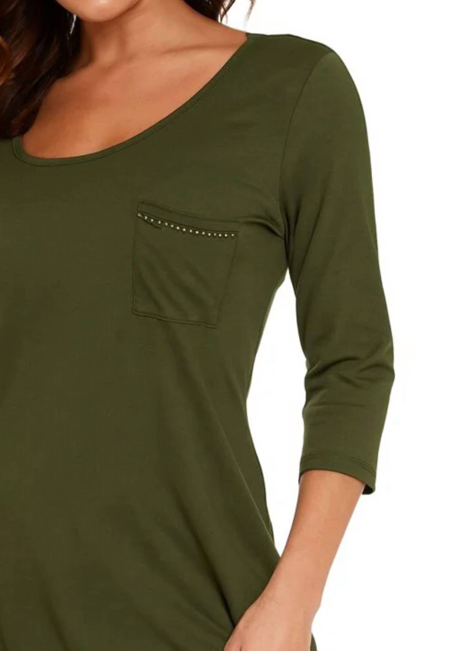 Angel Apparel - Microfiber Tunic With Pocket