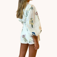 Lily Clothing - Primrose Garden Suit Top