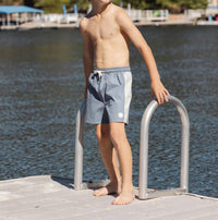 Rylee + Cru - Boy's Paneled Board Short