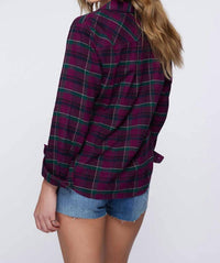 O'Neill - Long Sleeve Brushed Flannel Plaid Shirt