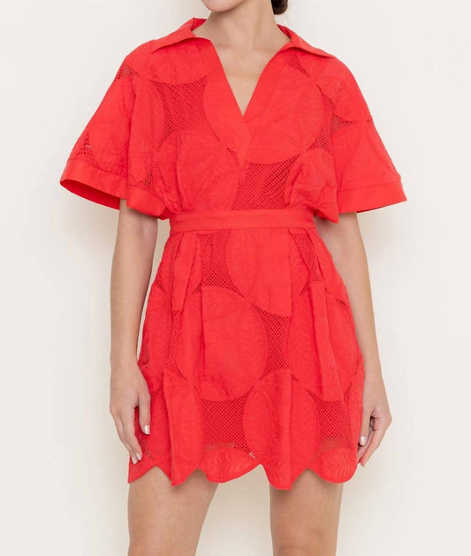 Fore - V Placket Mini Dress