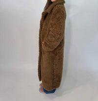 Katie J NYC Girls Paddie Coat in teddy bear brown - item - view 4