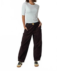 sundays Corduroy Sawyer Pants in chocolate brown - women's pants - view 4