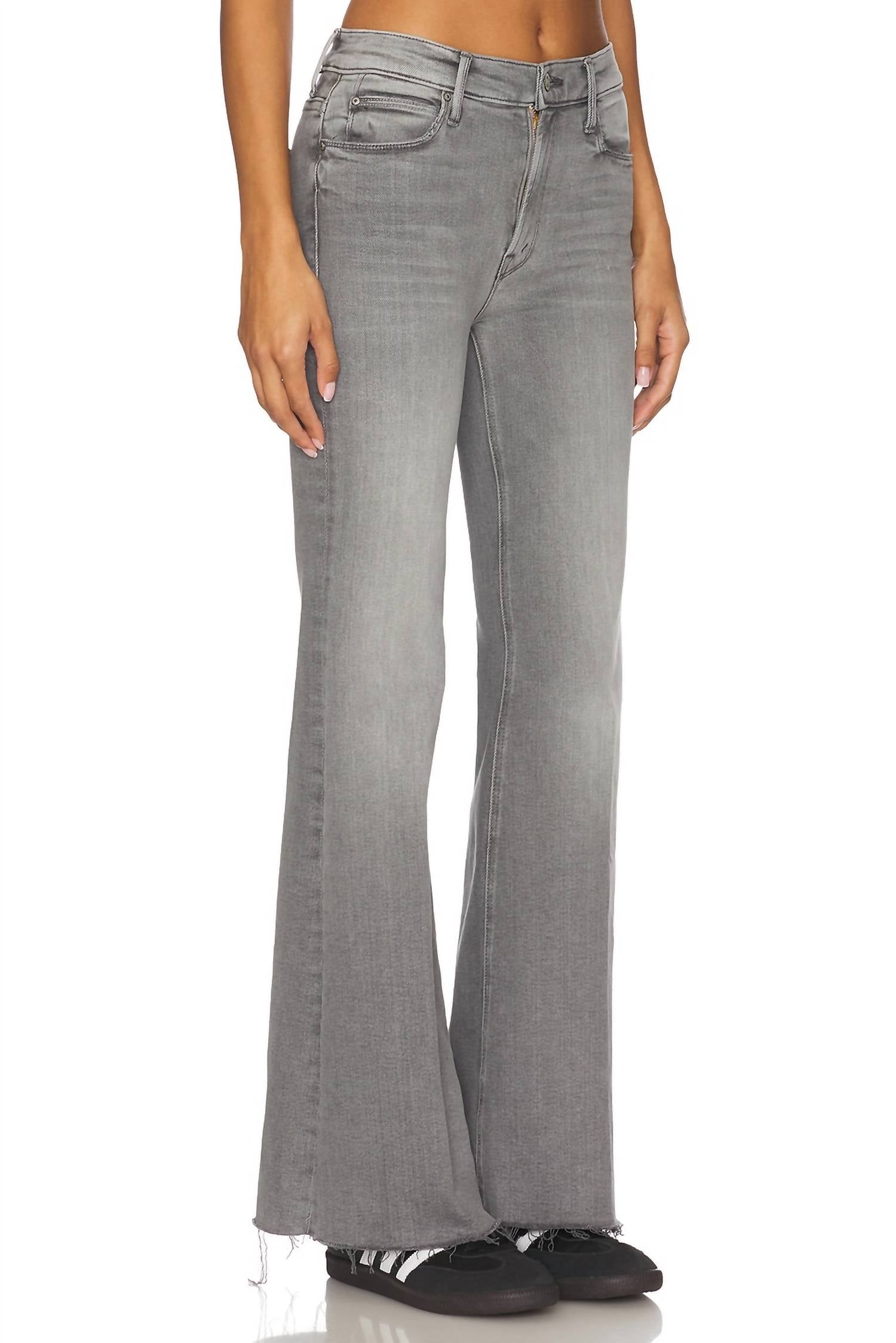 Mother - THE DOOZY SNEAK FRAY JEANS