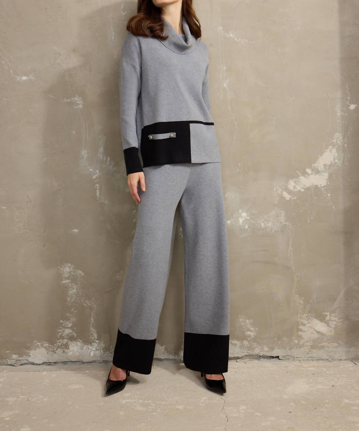 Picadilly - Wide Leg Knitted Pants