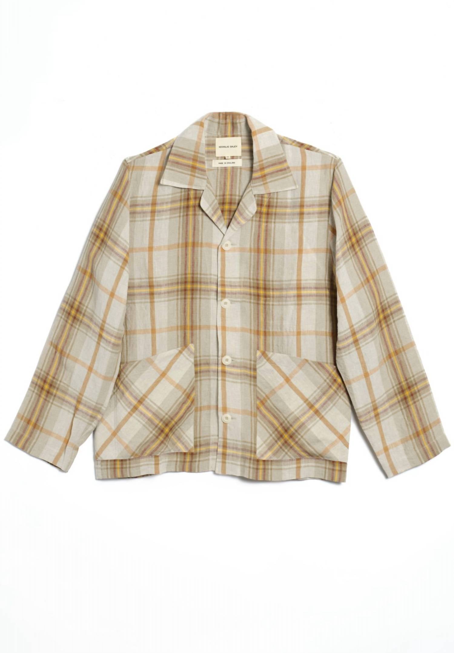 Nicholas Daley - Men's 3 Pocket Collared Cardigan