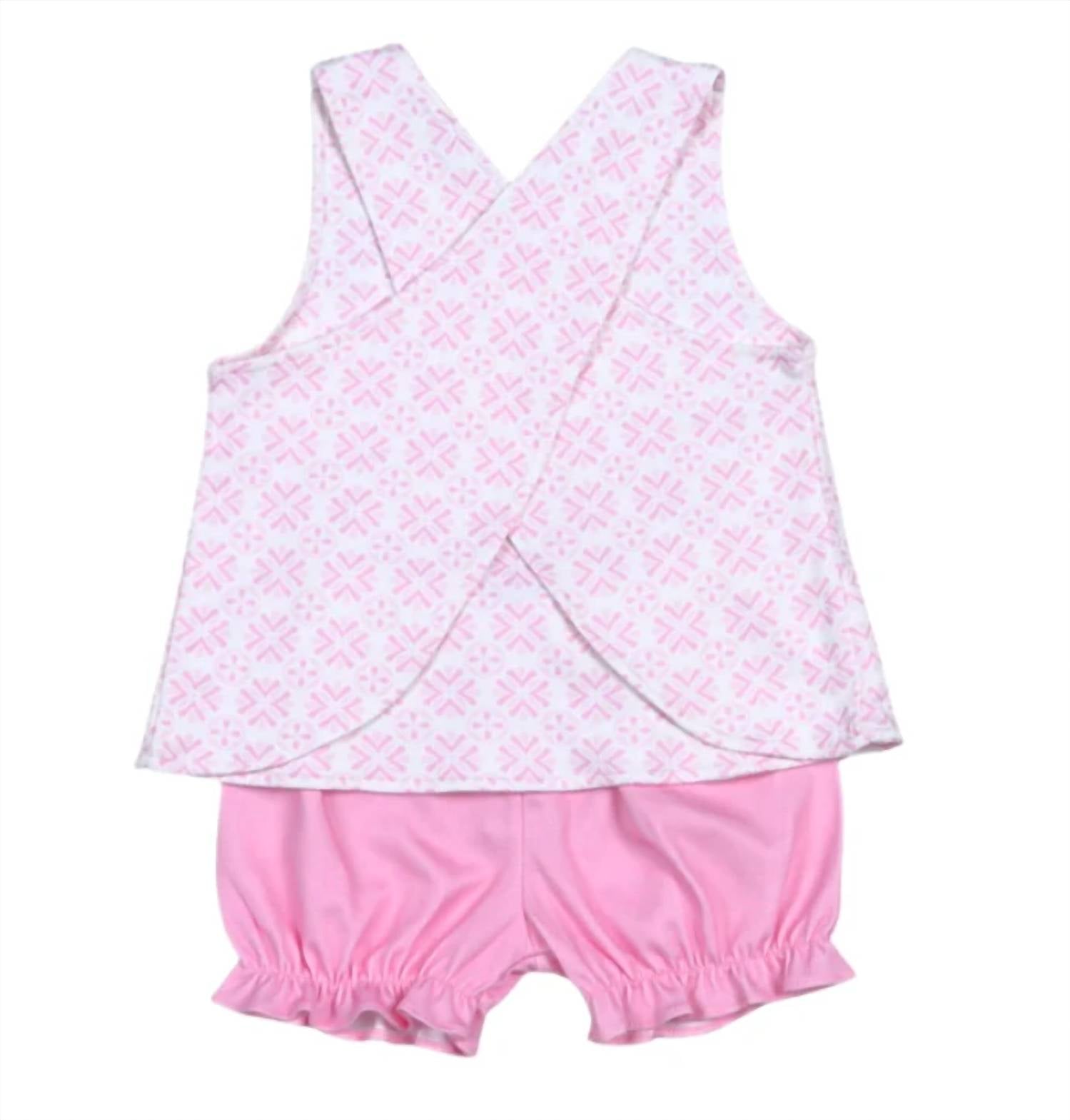 Baby Loren - Girl's Hazel Bloomer Set