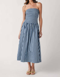 Pinch - Striped Strapless Dress