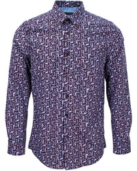 Lords Of Harlech - Men's Morris Geo Tulip Shirt