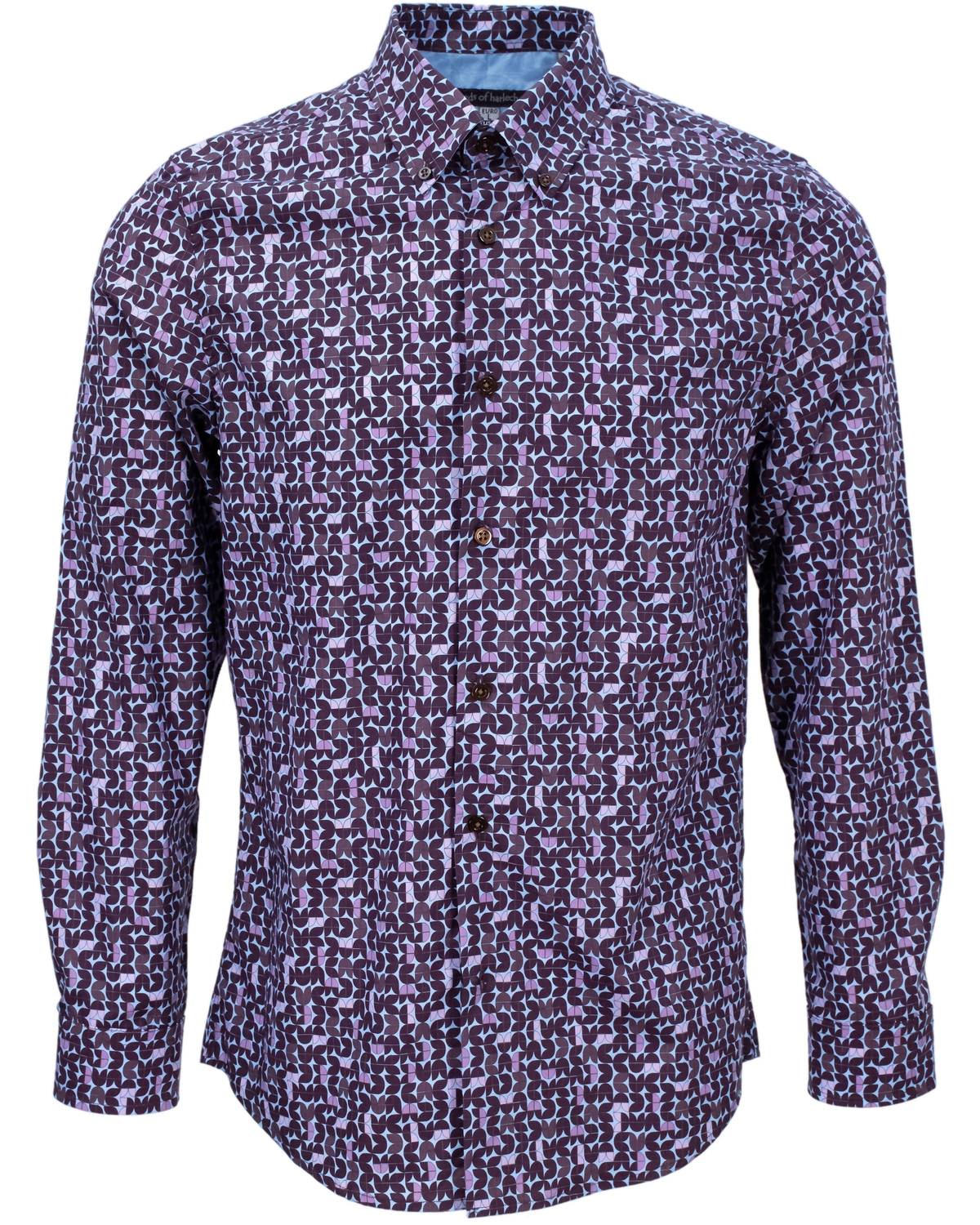 Lords Of Harlech - Men's Morris Geo Tulip Shirt