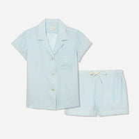 The Sleep Code - Women's Washable Silk Short Pj Set