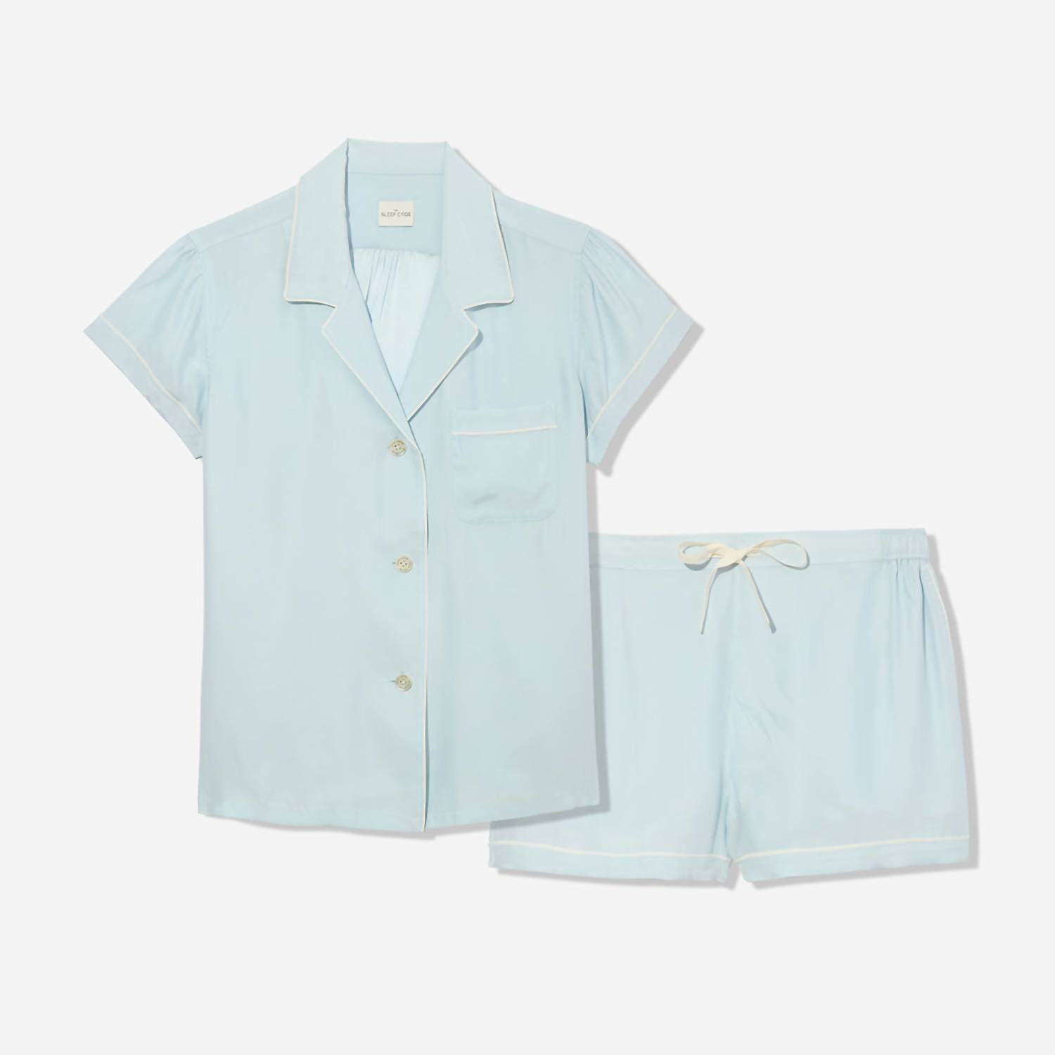 The Sleep Code - Women's Washable Silk Short Pj Set