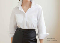 Coco + Carmen - Meredith Button-Up Boyfriend Shirt