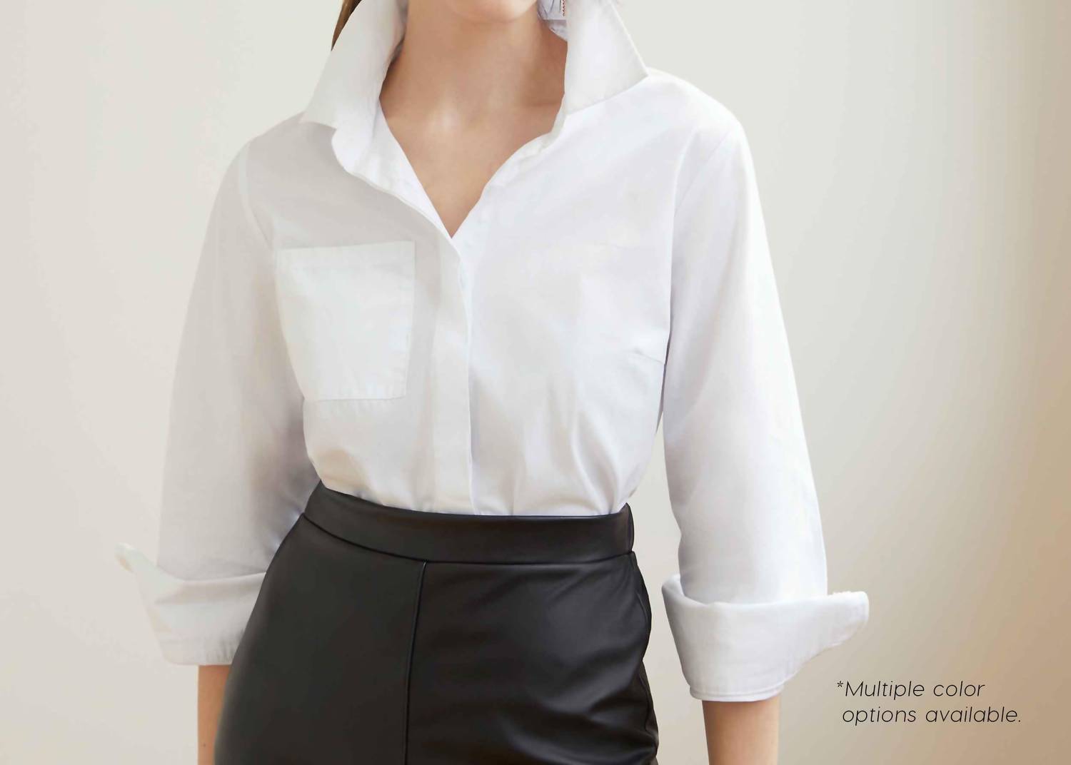 Coco + Carmen - Meredith Button-Up Boyfriend Shirt