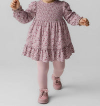 Mayoral - Printed Velvet Dress
