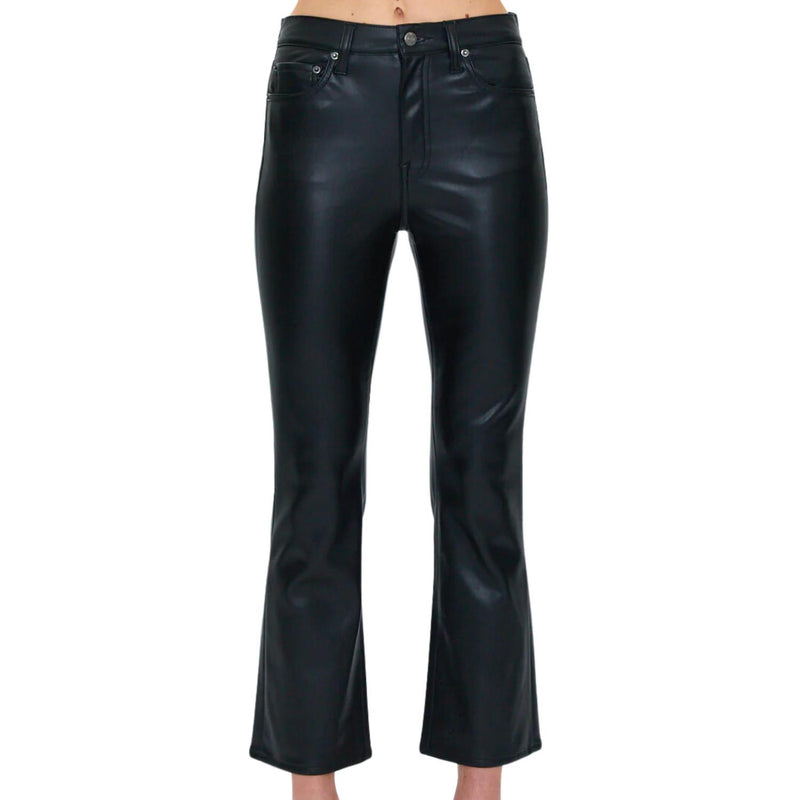 PISTOLA Lennon High Rise Crop Boot Jean in slate black - women's pants