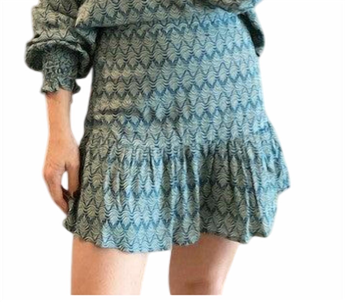 Osamore - Printed Mini Skirt