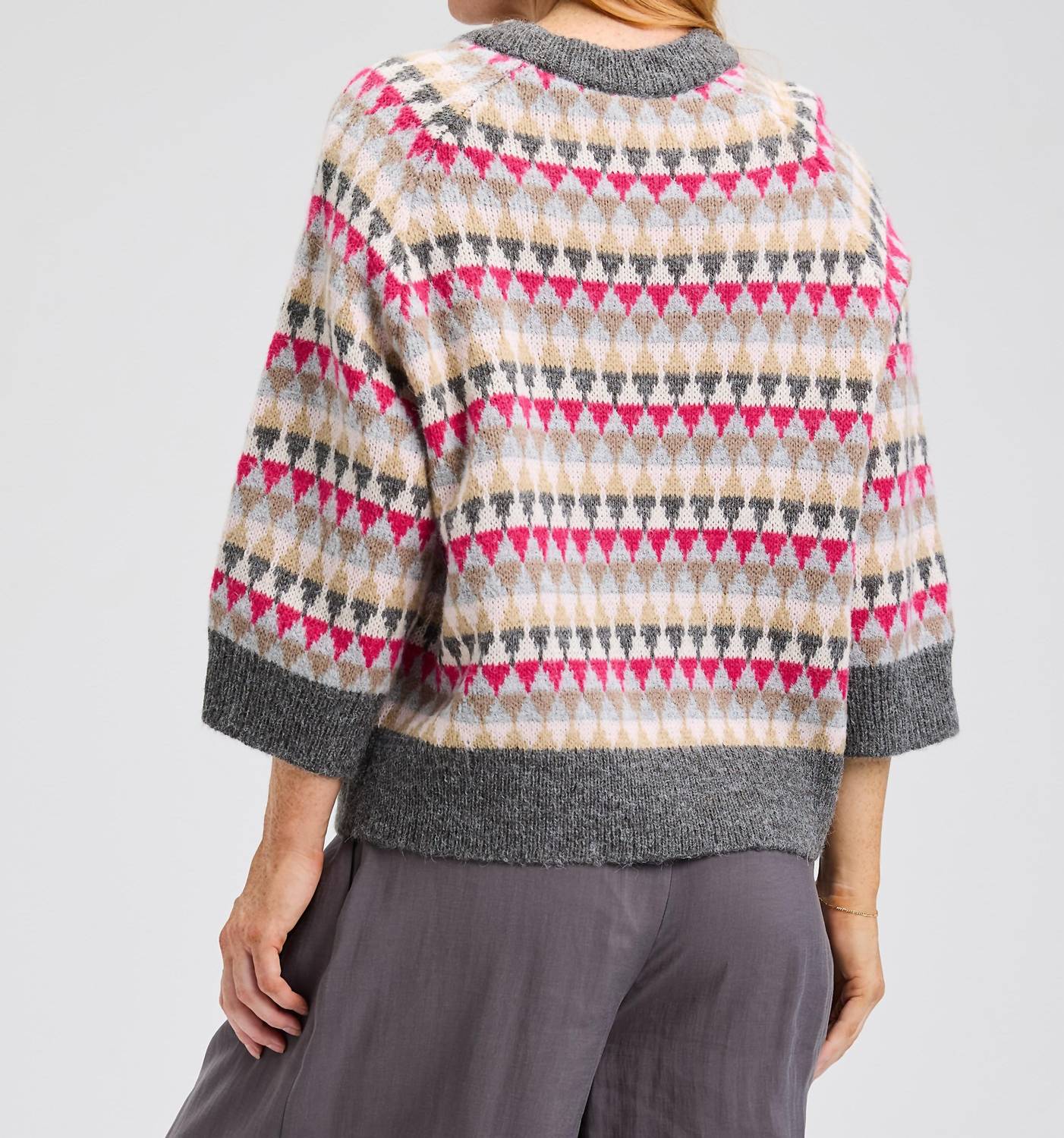 Zaket & Plover - Mohair Fairisle Sweater