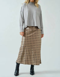 Spice Alley - Dotty Midi Skirt