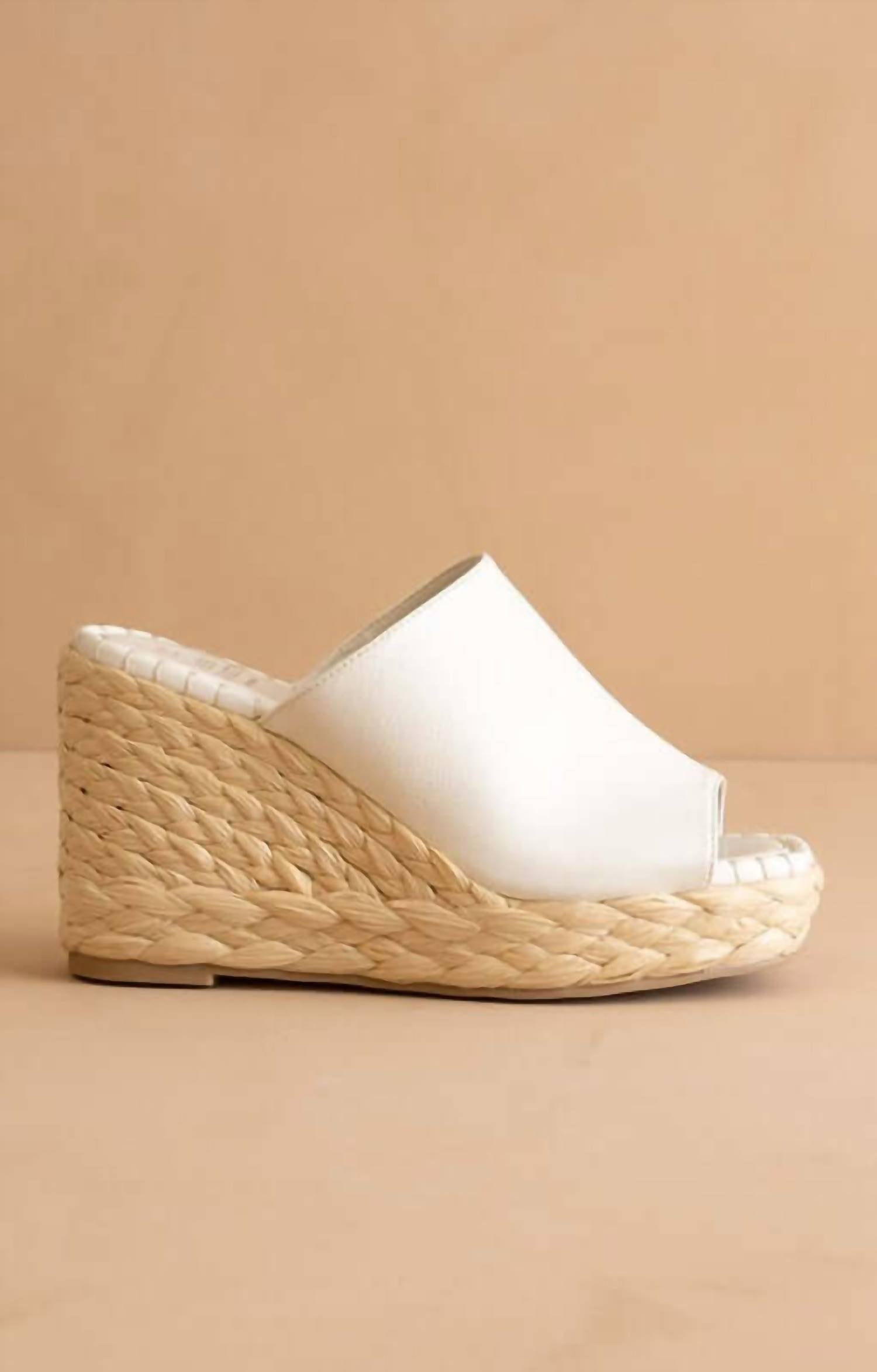 Oasis Society - Women's Raina Espadrille Slip On Wedge Sandals