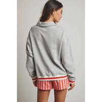 Wishlist - Usa Half-zip Pullover Sweatshirt