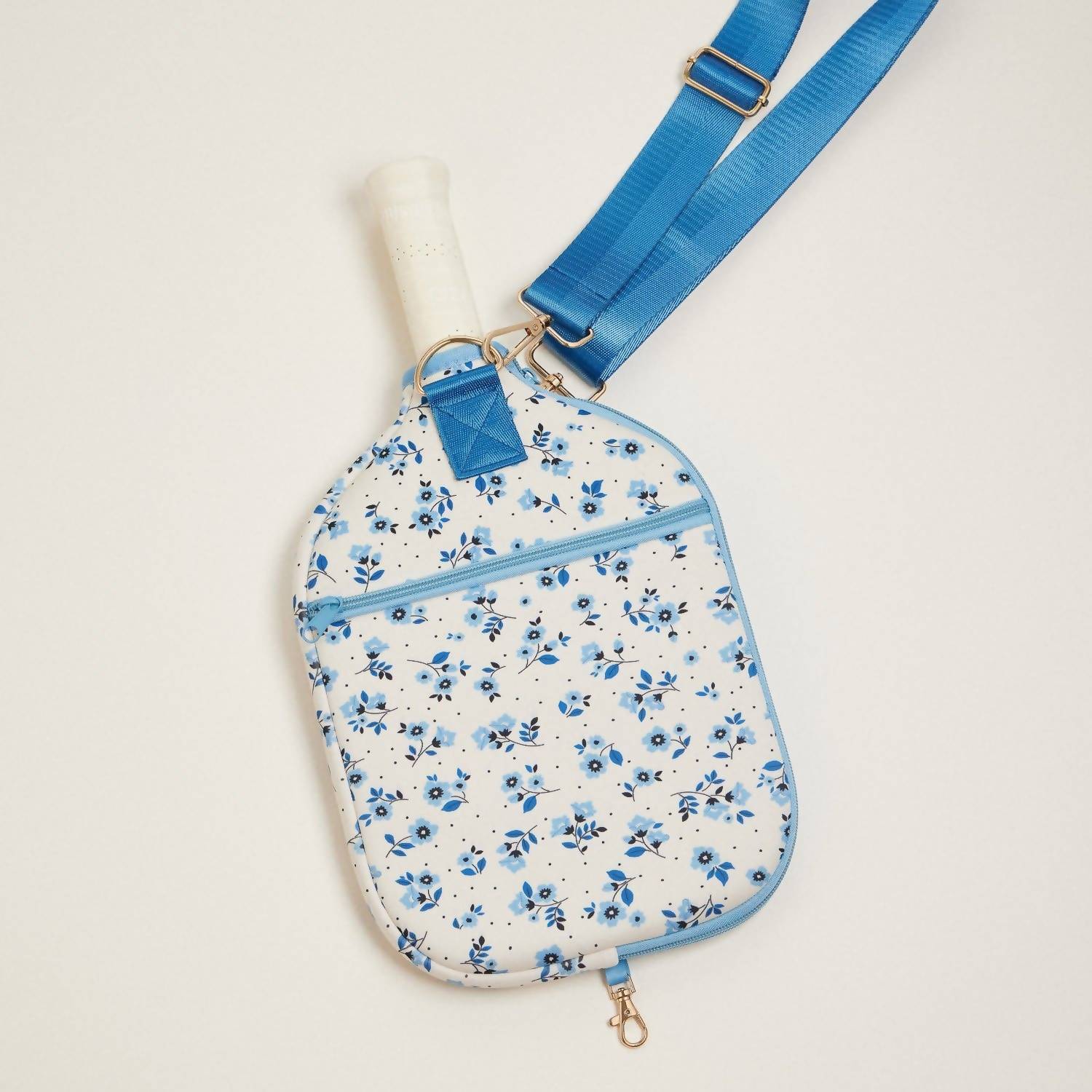 Stone & Stitch - Women's Floral Neoprene Pickleball-paddle-bag