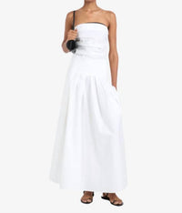 Proenza Schouler White Label Maisy Strapless Top in white - women's blouse
