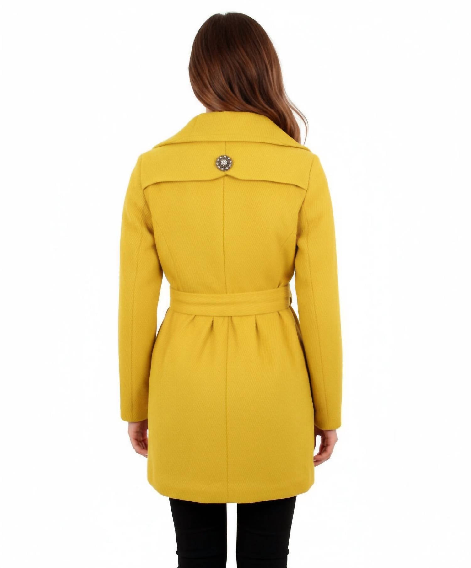 Ci Sono By Cavalini - Double Breasted Coat