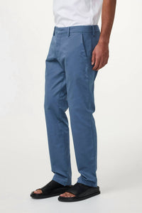 NN07 Theo Slim Tailored Chino Pants in bering sea - men's pants - alternate view