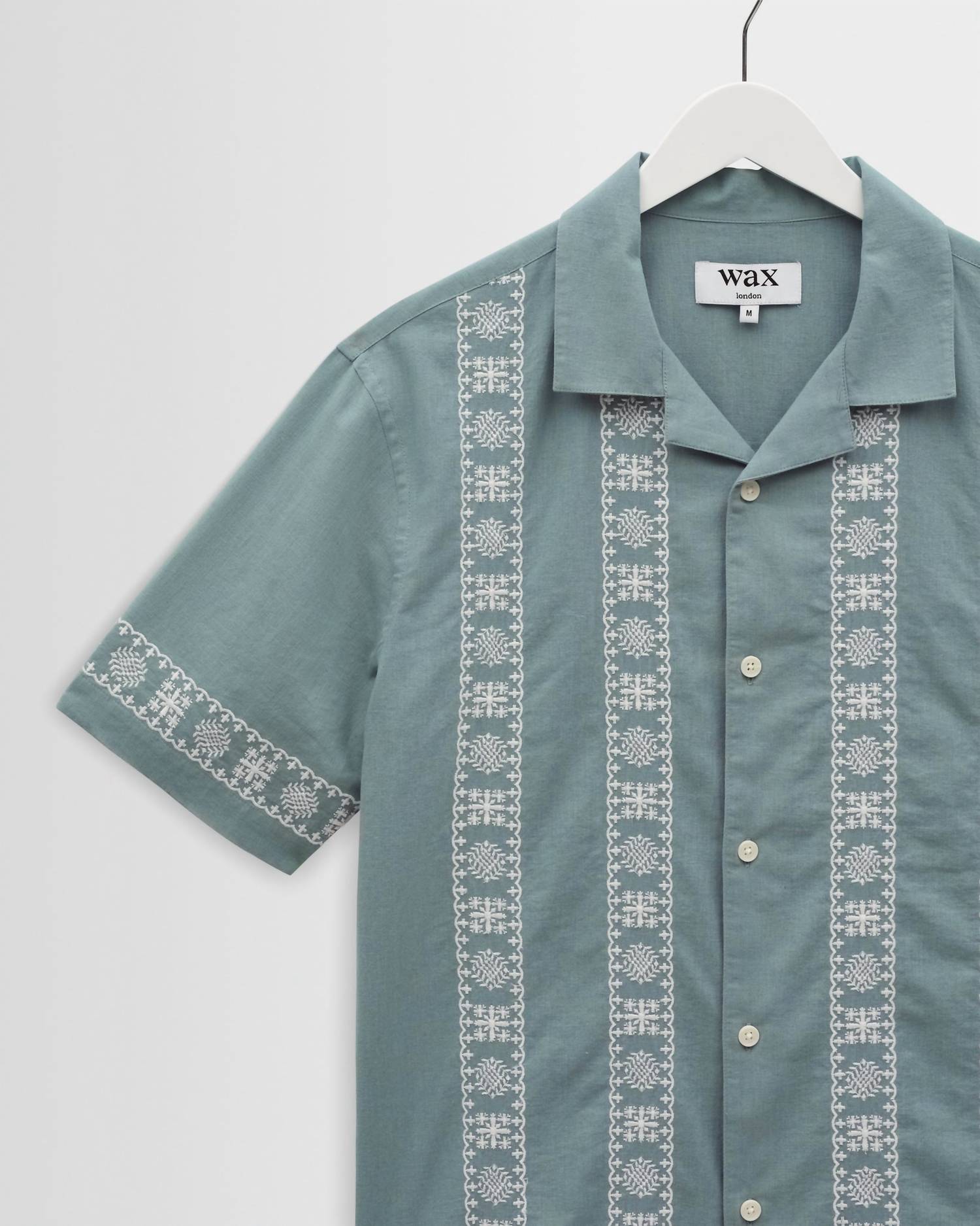 Wax London - Men's Didcot Short Sleeve Shirt