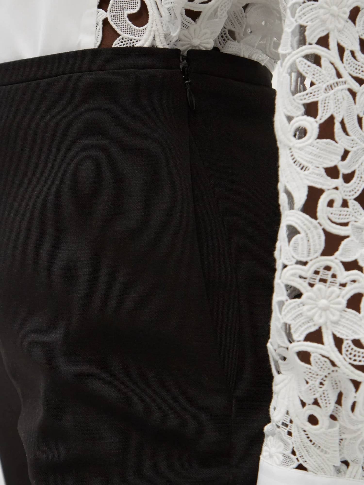 Valentino - Relaxed Stretch Crepe Bermuda Shorts