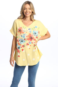 Jess & Jane - Bossa Nova Mineral Washed Double Gauze Top