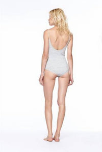 David Lerner - Heavy Rib Knit Tank Bodysuit