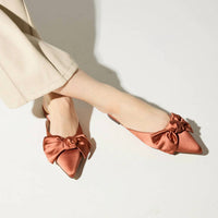 Yosi Samra - Women's Clara Bow Slide Shoes