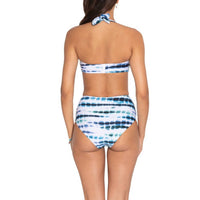 Shoshanna - Seaglass Tie Dye Halter Retro Top