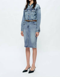 Bayeas - Doris Long Sleeve Denim Dress