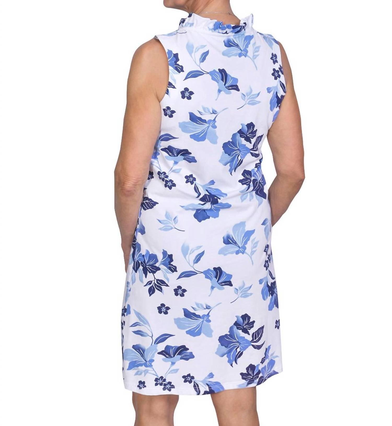 Ana Clare Rebecca Ruffle Sheath Mini Dress in tweezy - women's dress - alternate view