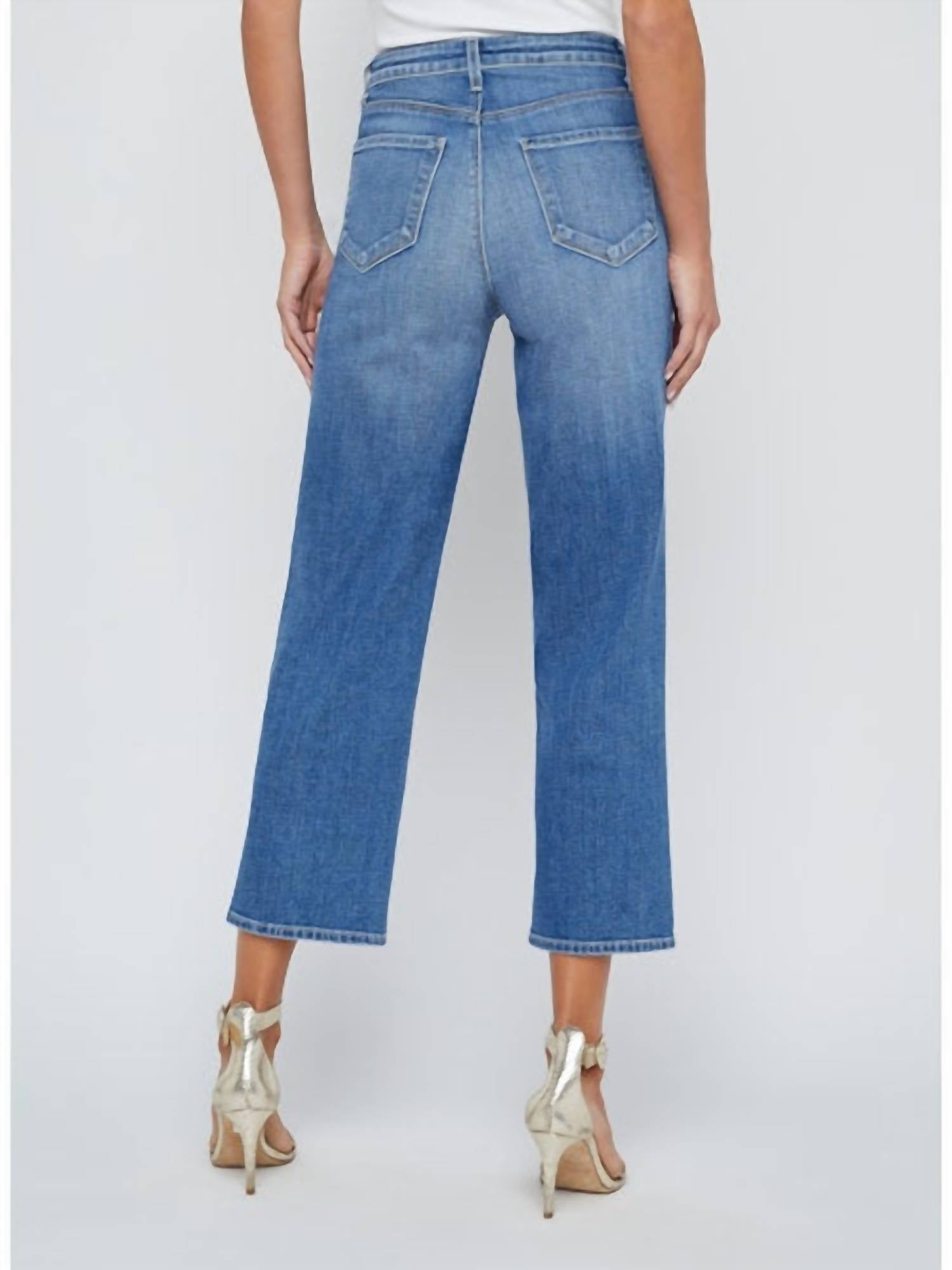 L'Agence - June Cropped Stovepipe Jean