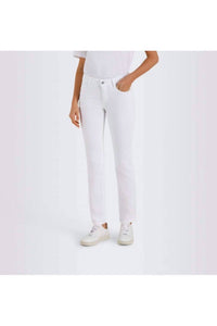MAC Jeans Dream Denim Straight Leg Jeans in white - women's jeans
