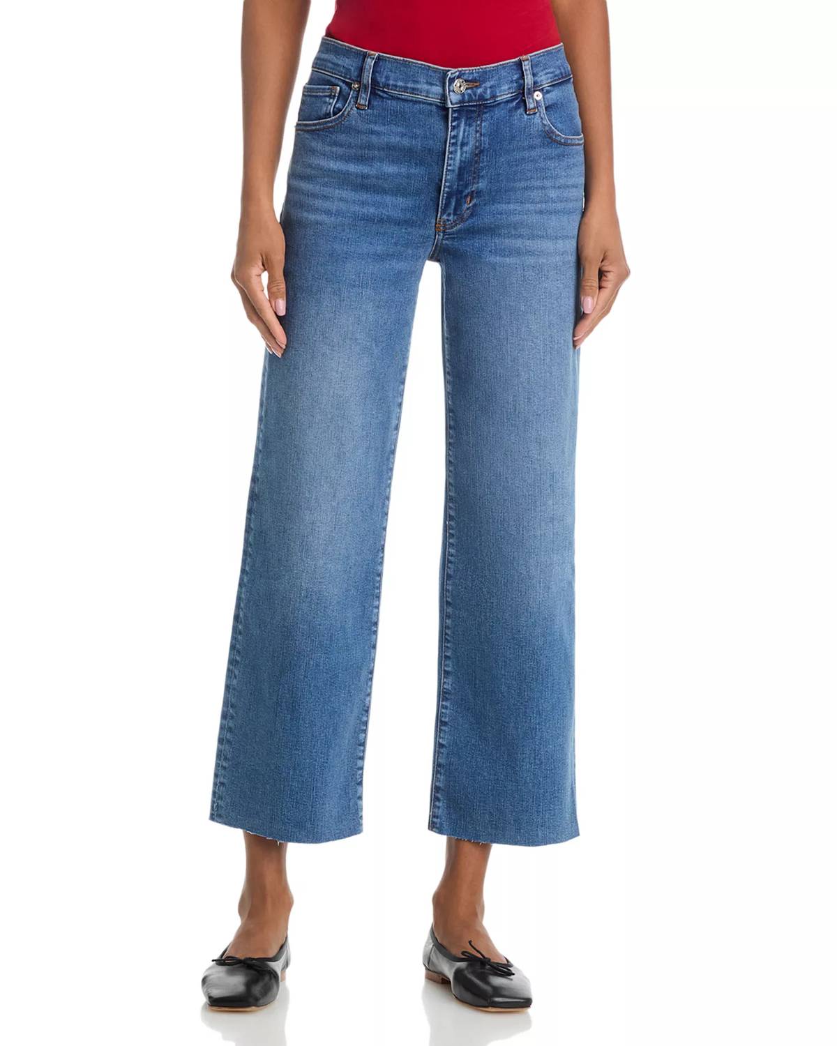 Frame - Women's The Mellow Mid Rise Ankle Jeans