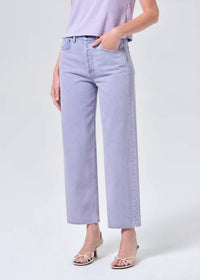 Agolde - Ren High-rise Wide-leg Jeans